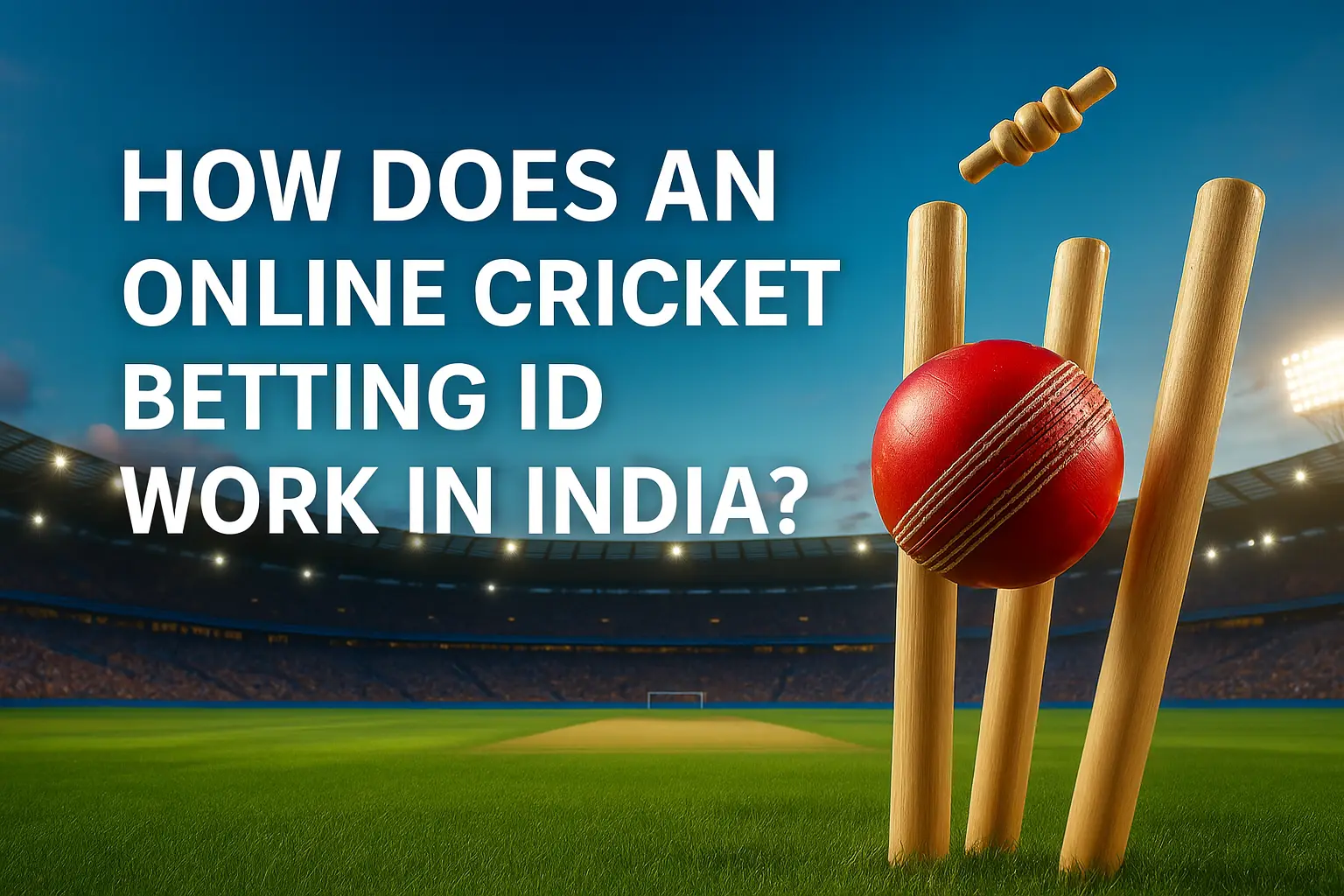 How Does an Online Cricket Betting ID Work in India?