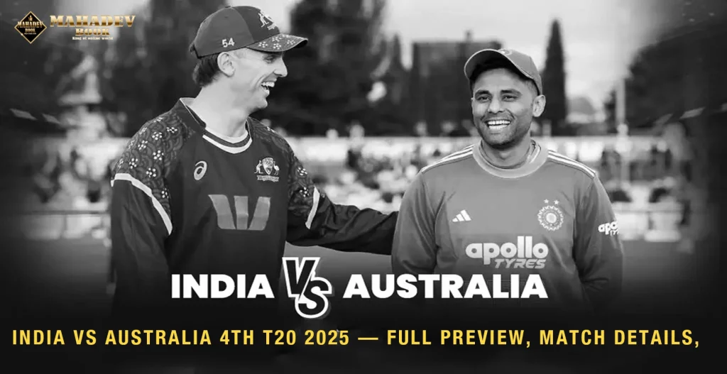 India vs Australia 4th T20 2025