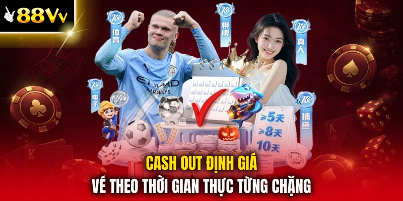 Cash out định giá vé theo thời gian thực từng chặng